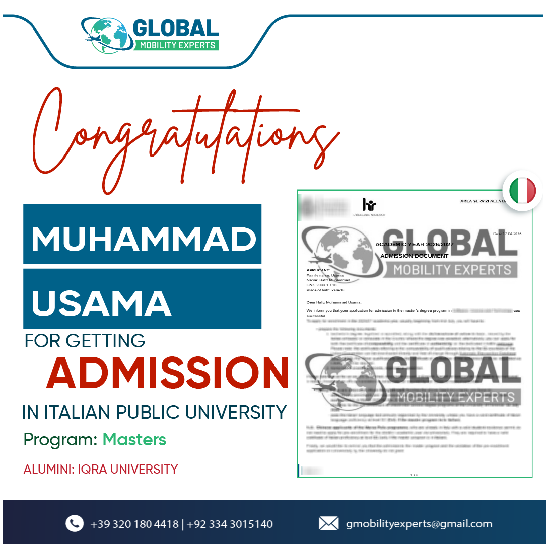 Admission USAMA 1